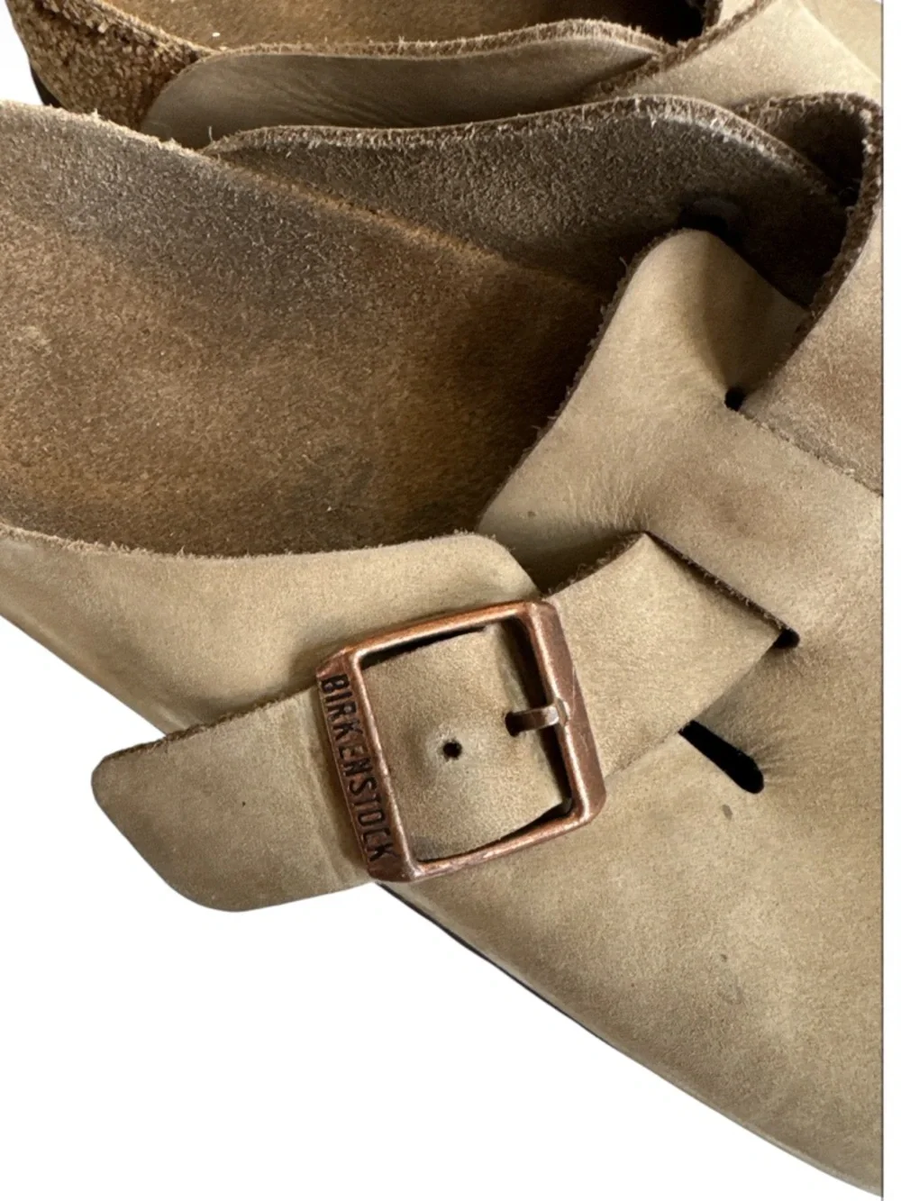 Birkenstock Boston clogs Light Tan Size 41 Men’s 8.5 Women’s 10.5